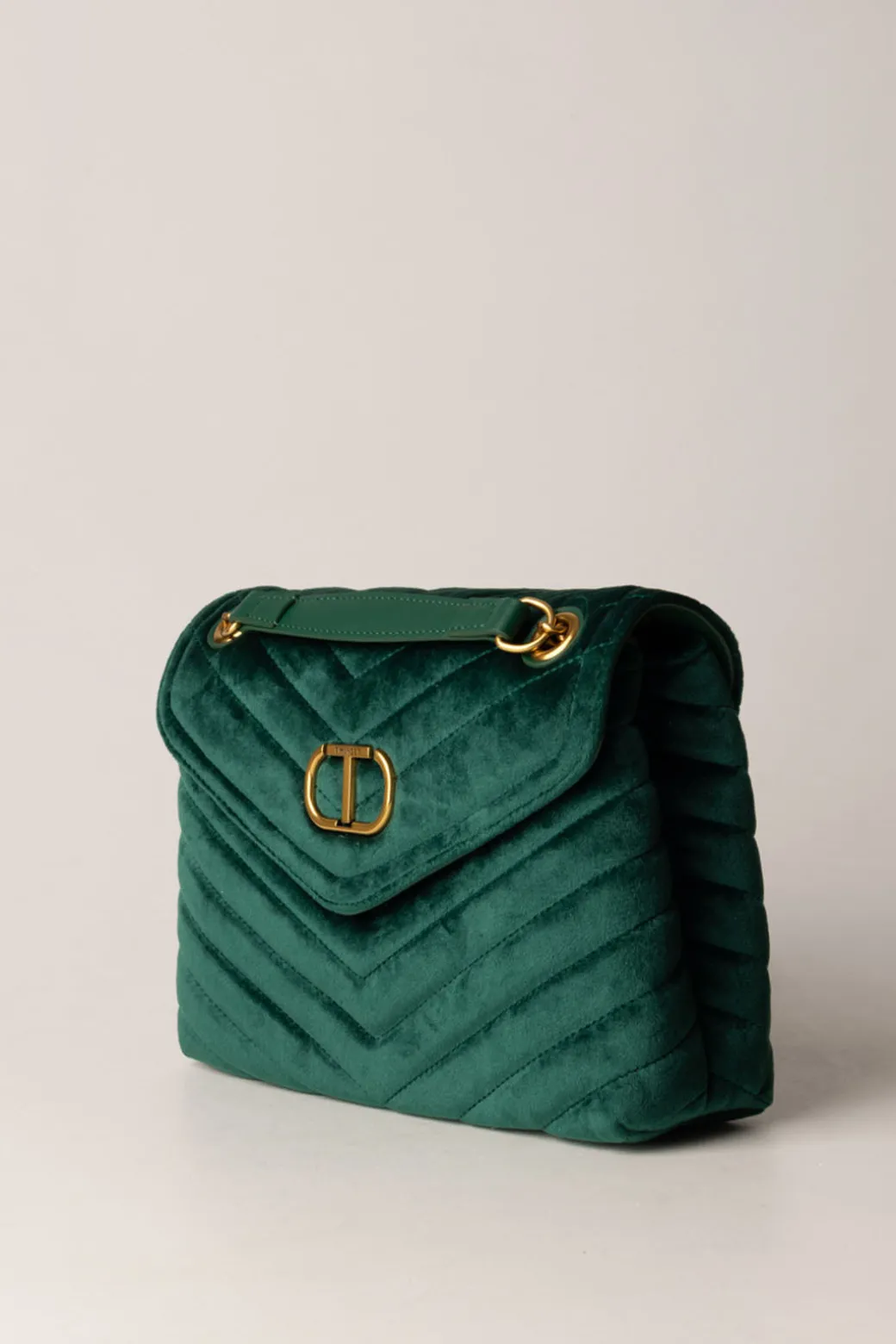 Donna Twin-set Borsa a Tracolla 'dreamy' Media In Velluto