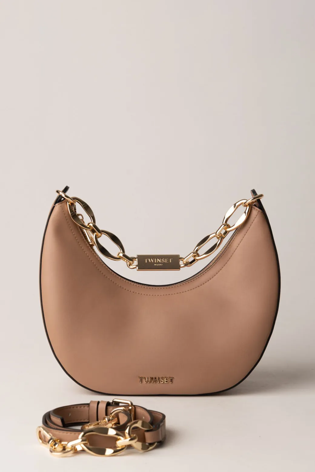 Donna Twin-set Borsa a Tracolla ‘miss Twinset’ con Catena Logo