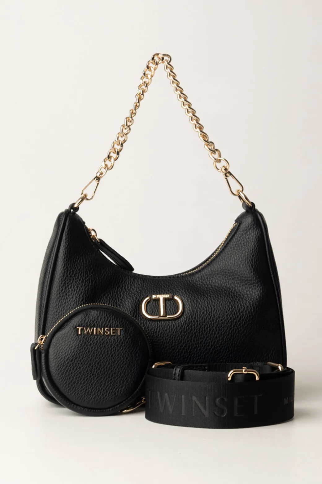 Donna Twin-set Borsa a Tracolla Together con Catena