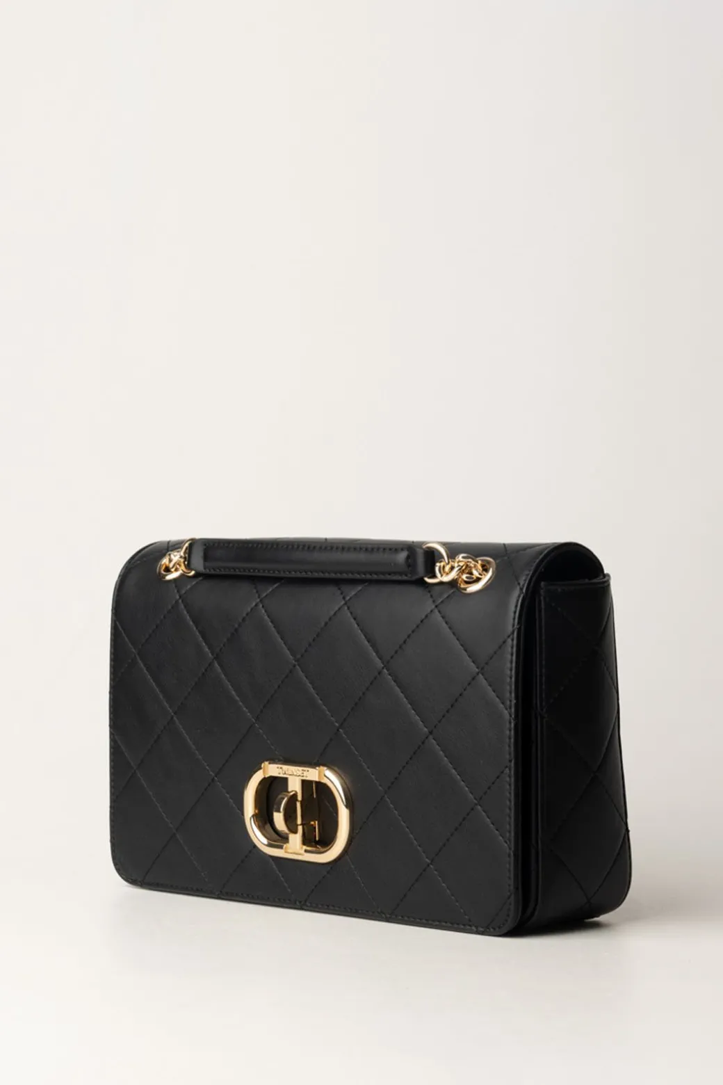 Donna Twin-set Borsa a Tracolla Trapuntata con Logo
