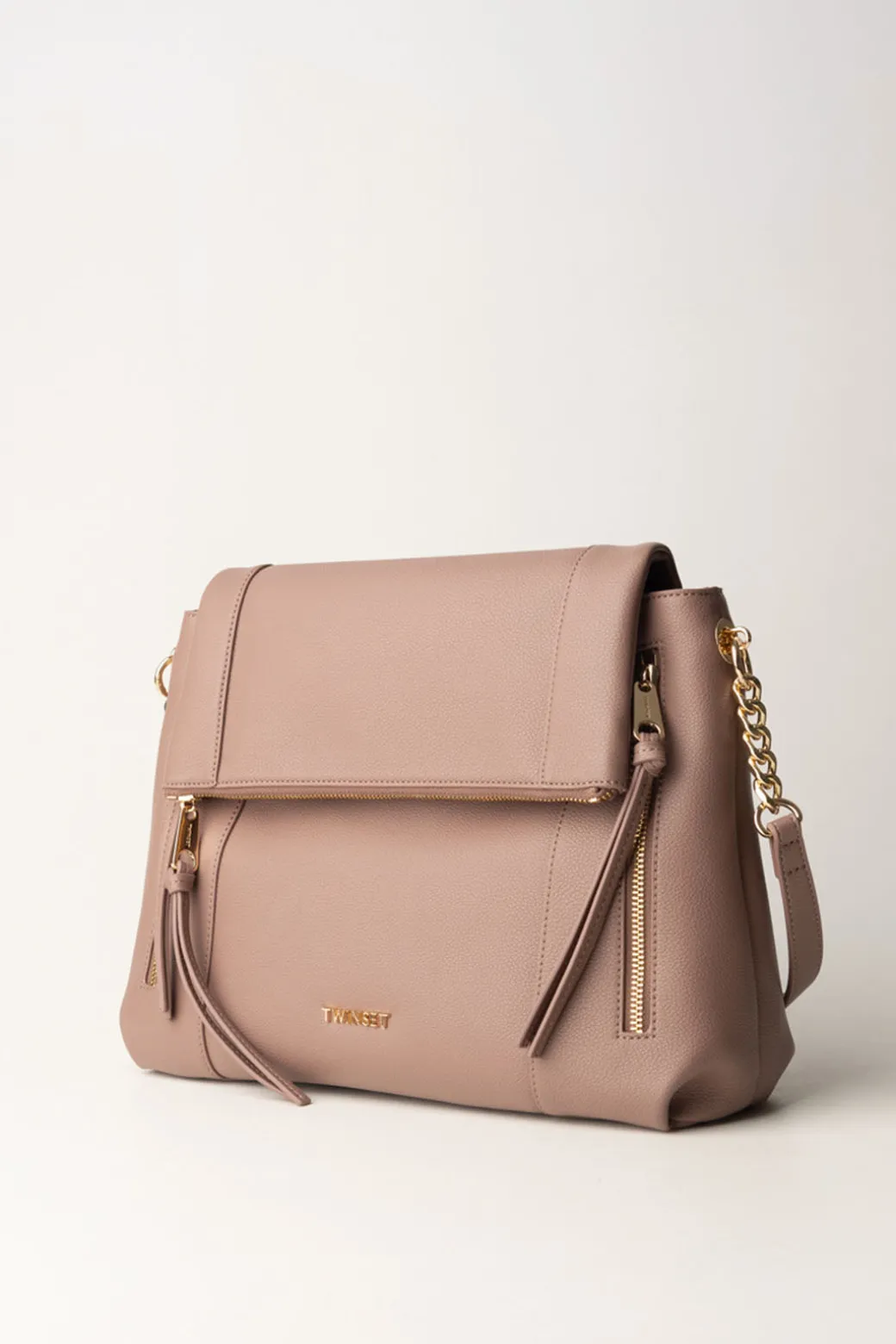 Donna Twin-set Borsa Hobo con ZipCARILLON ROSE'