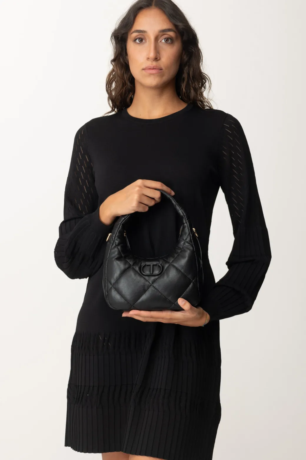 Donna Twin-set Borsa Hobo Piccola