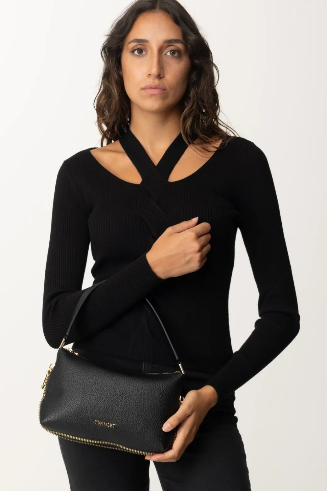 Donna Twin-set Borsa Hobo Piccola