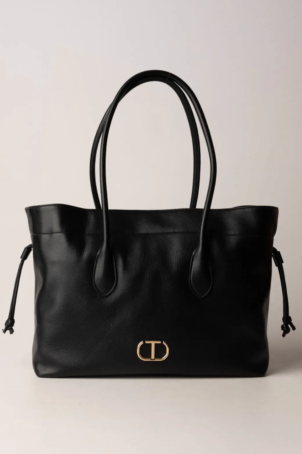 Donna Twin-set Borsa Shopper con Doppi Manici