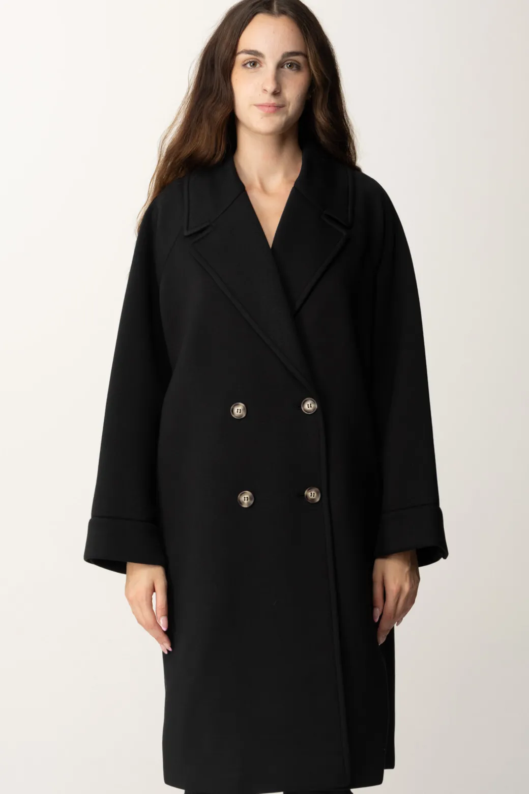 Donna Twin-set Cappotto Doppiopetto