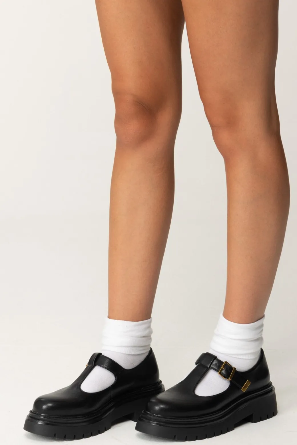 Donna Twin-set Mocassino Chunky Aperti