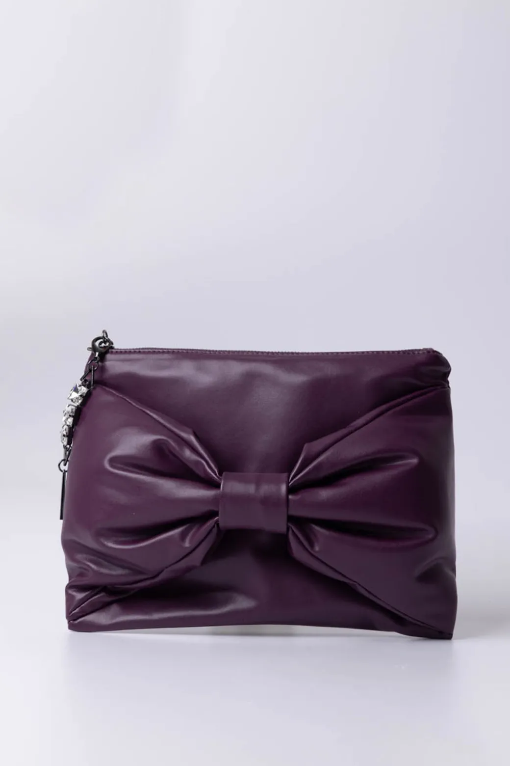 Donna Twin-set Pochette con Fiocco