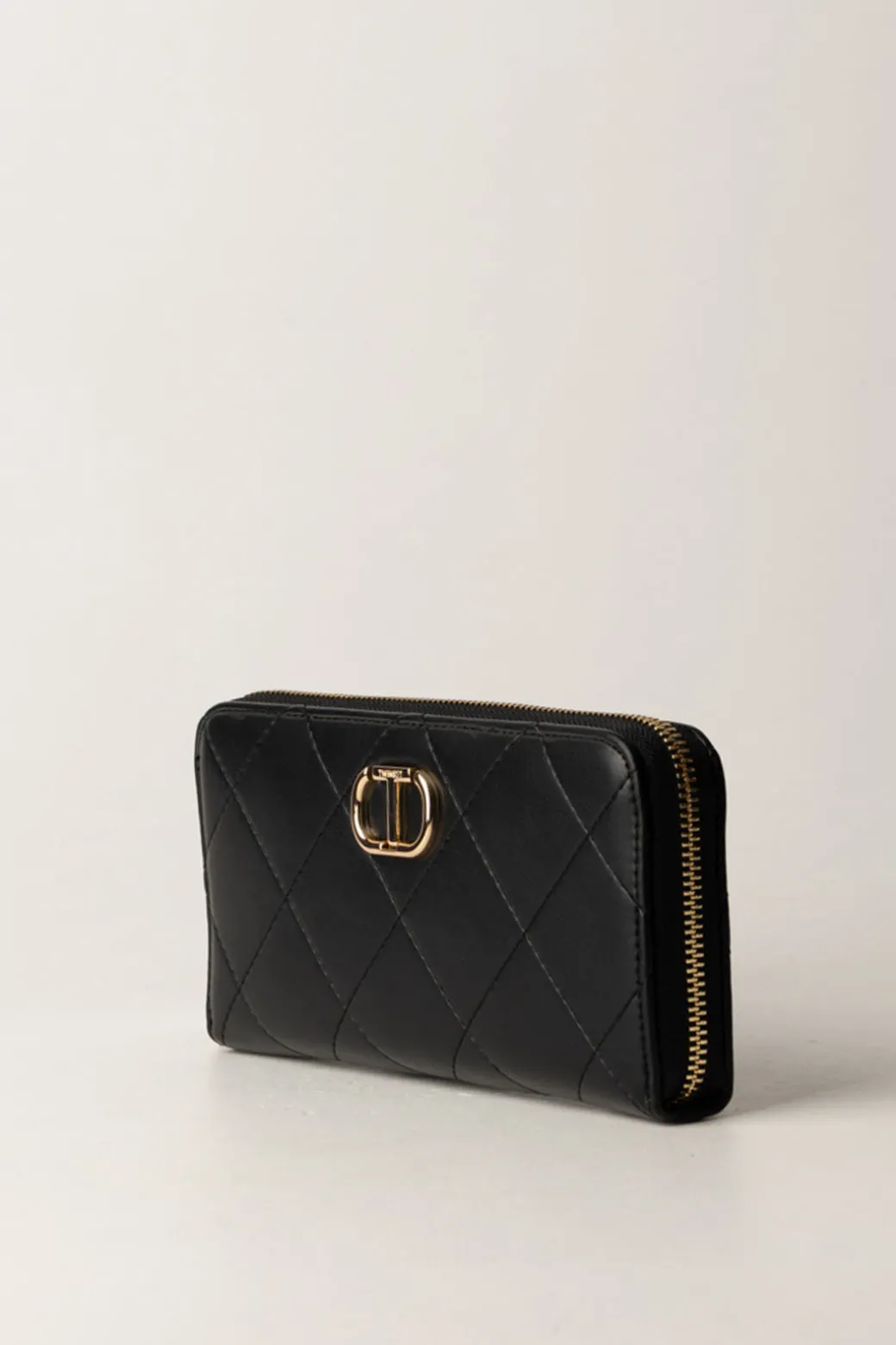 Donna Twin-set Portafogli Zip Around con Impunture