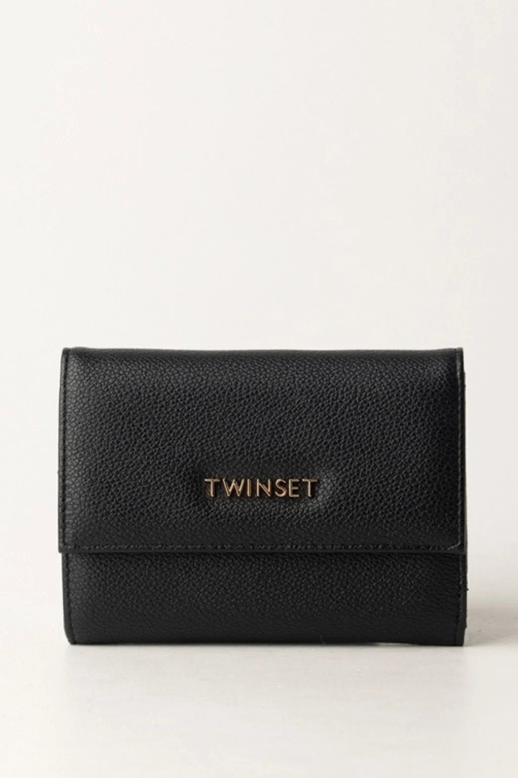 Donna Twin-set Portafoglio Medio In Similpelle Martellata