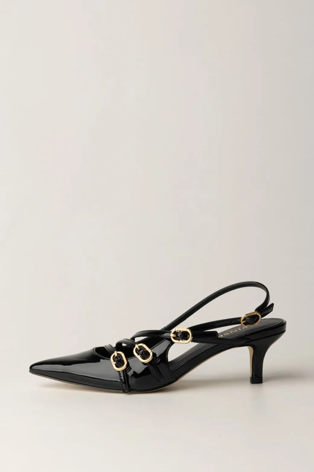 Donna Twin-set Slingback In Vernice