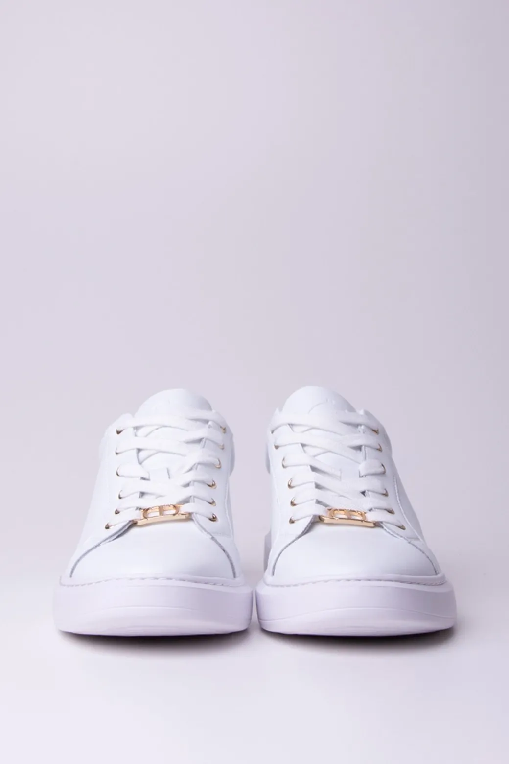 Donna Twin-set Sneakers con Dettaglio Animalier