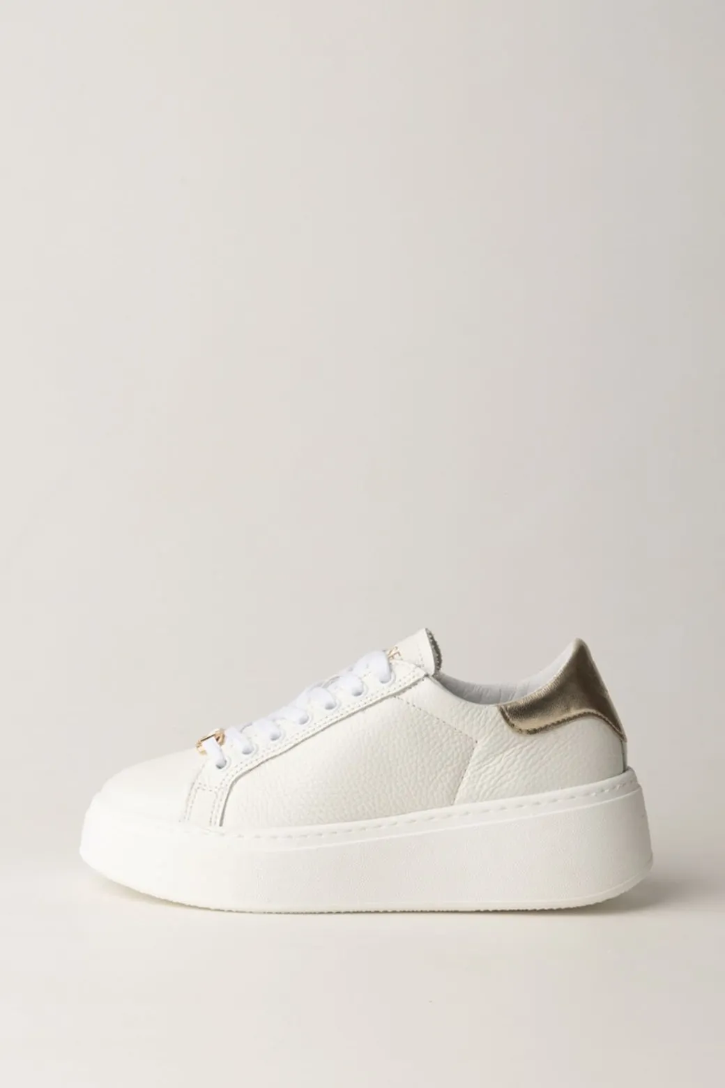 Donna Twin-set Sneakers con Inserto Gold
