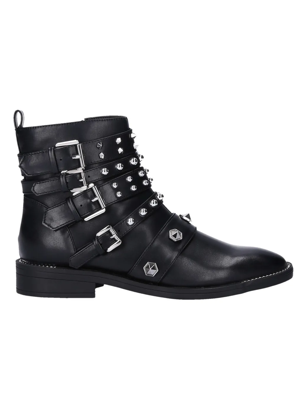 Donna Twin-set Tronchetti Biker con Borchie