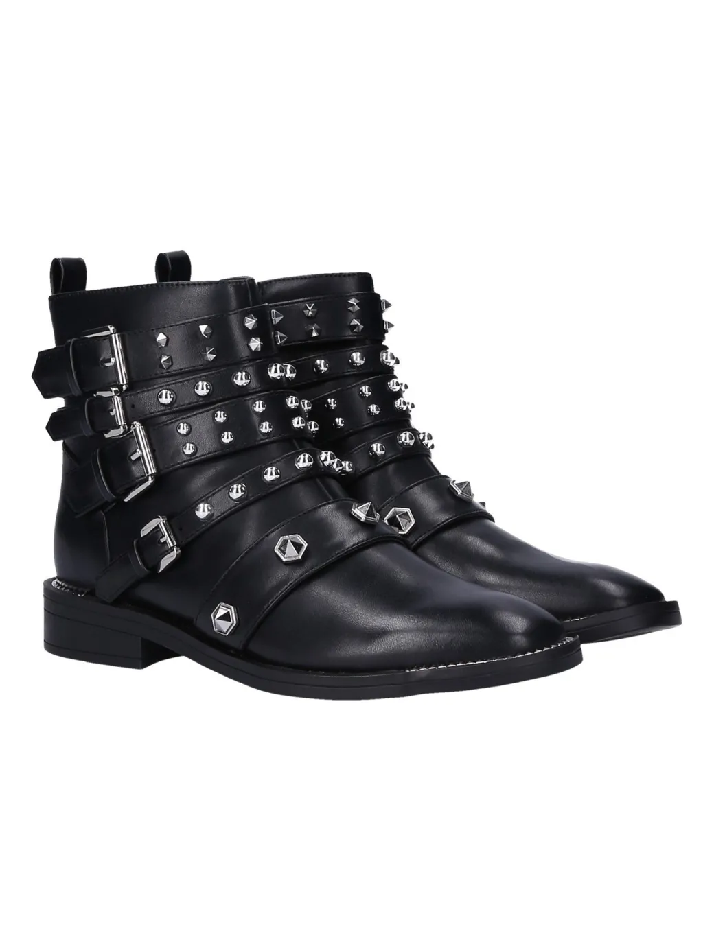 Donna Twin-set Tronchetti Biker con Borchie