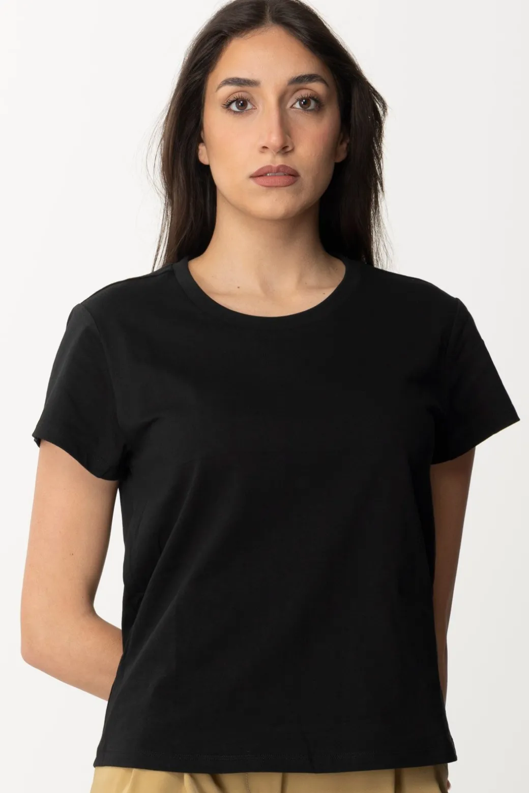 Donna Twin-set T-shirt con Cut-out Sul Retro
