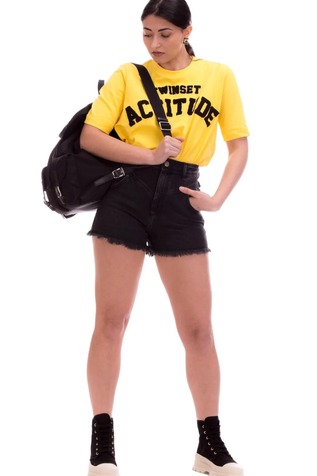 Donna Twin-set T-shirt Actitude Basic